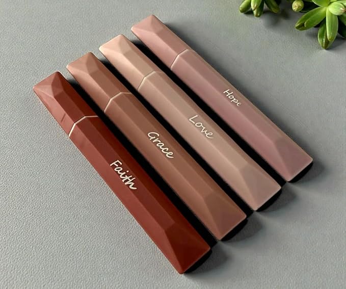 Sixhaven Bible Highlighters No Bleed - Pink - Pastel Highlighters Set of 4 - Chisel Tip Highlighter for Bible Study Supplies - Hope Faith Grace Love Markers - Journaling Supplies for Women & Men