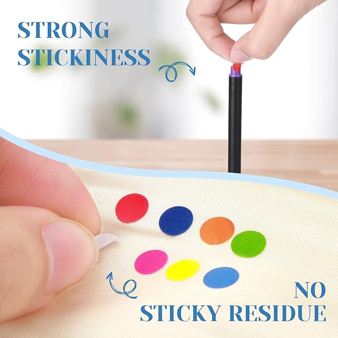16000 Pieces 1/4" Colored Dot Stickers Round Color Coding Labels Polka Circle Colorful Coding Labels Small Dot Price Sticker 8 Color for Office Classroom Decor Paper Yard Sale File Classification