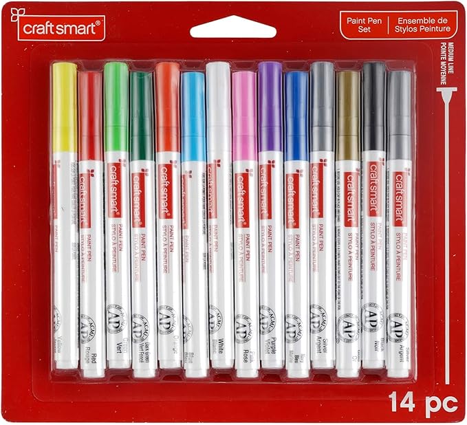 Craft Smart 14 piece Paint Pen Set