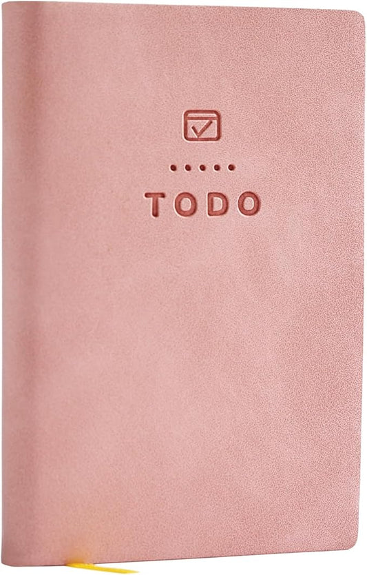 Tiita to Do List Notebook 98 Pages Daily to Do List Notepad for Work Pocket to Do List Undated Daily Planner 4.2"x 2.8" Small Checklist Notebook Pink