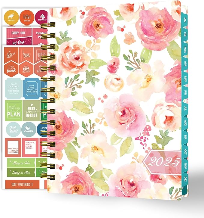 Ymumuda 2026 Planner, Daily Weekly Monthly Planner, 2026 Calendar Planner (Jan 2026 - Dec 2026), 8.4" x 6.3", Teacher School Student Work Agenda with Tabs, Ideal for School Office Supplies