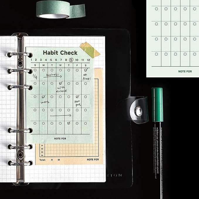 Habit Track Planner Scheduler Planner for Tracking Habits and Routines