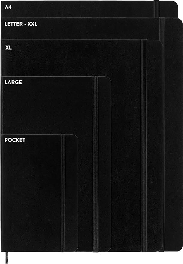 Moleskine Classic Notebook, Soft Cover, XL (7.5" x 9.5") Dotted, Myrtle Green, 192 Pages