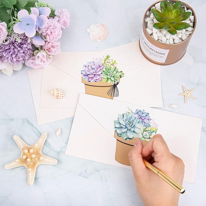Whaline 120Pcs Back to School Succulent Name Tags 12 Designs Potted Succulent Nameplate Sticekrs Classroom Bulletin Board Decoration Label Stickers for Office School Desk Wall Message Board, 20 Sheet