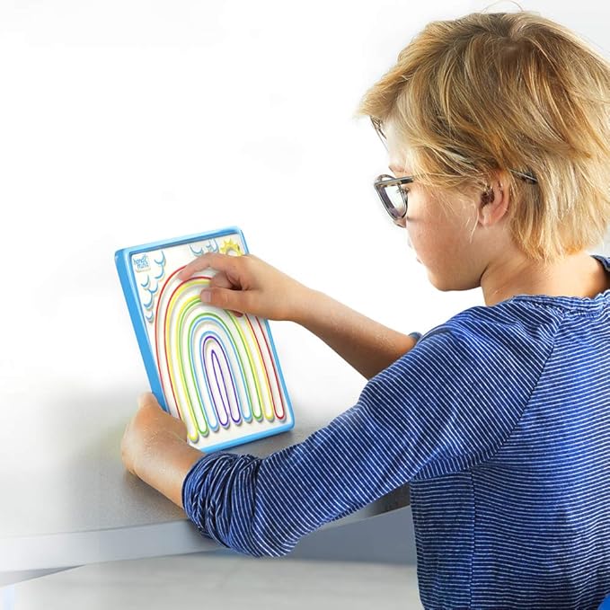hand2mind Mindful Maze Boards, Tactile Sensory Toys for Toddlers, Anxiety Relief Items, Calm Down Corner Supplies, Emotional Regulation Tools for Kids, Play Therapy Toys, Mindfulness Gifts
