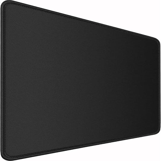 Large Gaming Mouse, 31.5x11.8 inch Large Extended Computer Keyboard Mouse Mat, Water Resist Non-Slip Mousepad Rubber Base Long XXL Desk Mouse Pad for Work & Gaming, Office & Home, Black