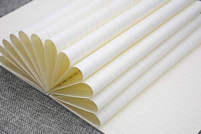 YYaaloa 4-Pack A5 Lined Sketch Book Soft Cover Spiral Notebooks Journals 120 Pages 5.7" x 8.3" Cream colored paper (A5 Lined Red 4pcs)