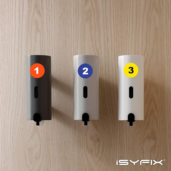 iSYFIX Multicolor Consecutive Number Sticker – 1.5 to 100, 1-inch, 1 Set – Vinyl Self Adhesive Premium Decal, Ideal for Inventory, Storage, Organizing, Boxes, Toolbox, Lockers & More, Indoor/Outdoor