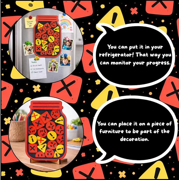Reward Jar for Kids – Habit Tracker & Positive Behavior System with Reusable Tokens – Visual Chore & Motivation Tool (Opportunity)