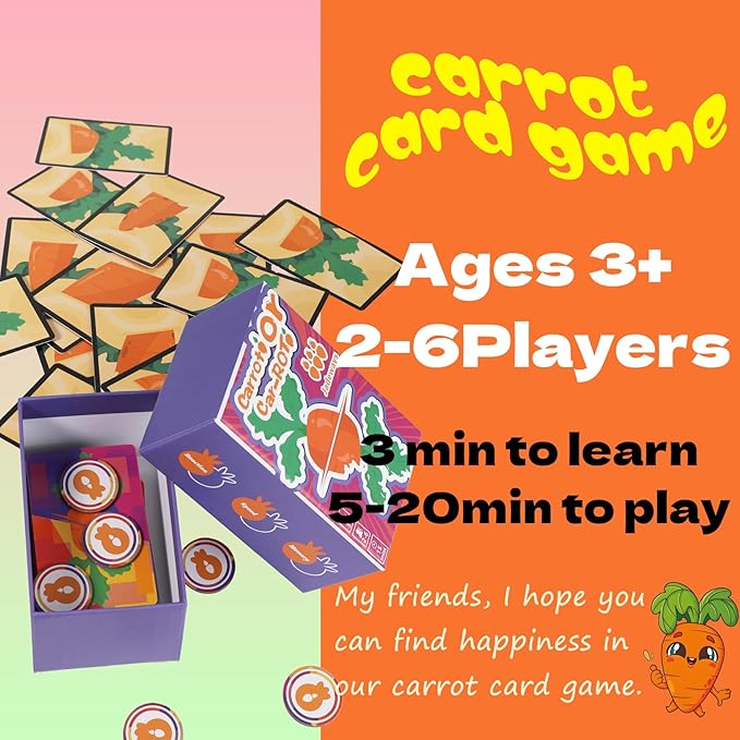 Slap Jack Kids Game - Matching Card Game Gift for Toddler Kids Teens Friends Ages 3 +, Perfect for Travel, Playdates, Family Time,Easter Basket Stuffers,Birthday Gifts