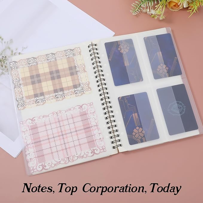 12PCS Clear A5 Binder Zipper Inserts - Premium A5 Binder Accessories with 6 Holes, Binders Inserts Folders for Refillable Planner, Perfect for Travelers Notebook Insert Calendar Organizers