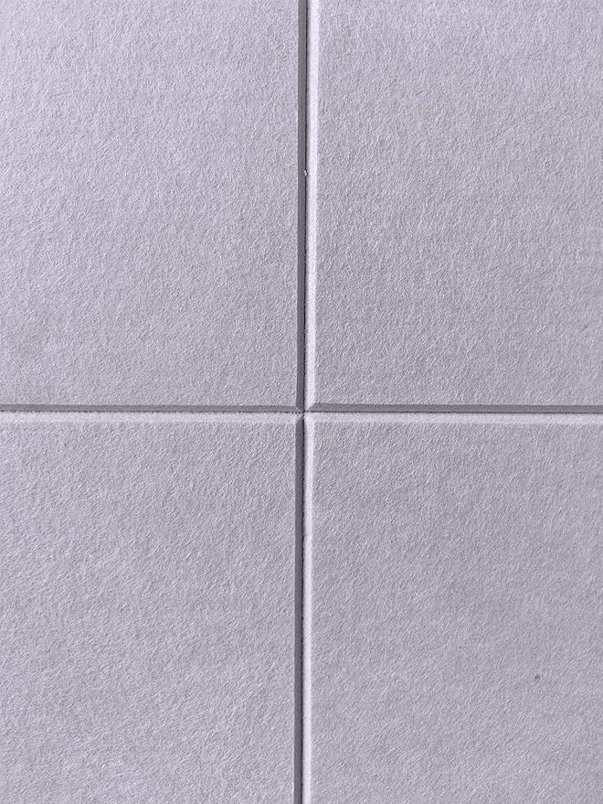 Cork Board 24 x36 Alternative - 6 Pack Felt Wall Tiles with Safe Removable Adhesive Tabs, Cork Boards for Walls Cork Board for Home Office Pin Board Tack Board - Light Purple