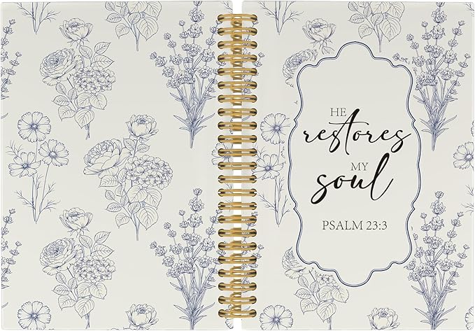 Christian Journal Notebook - Bible Verse Religious Scripture Notebooks College Ruled for Work School, Gifts for Women, Office Supplies, Hardcover Spiral Notebook 5.5"x8.3"