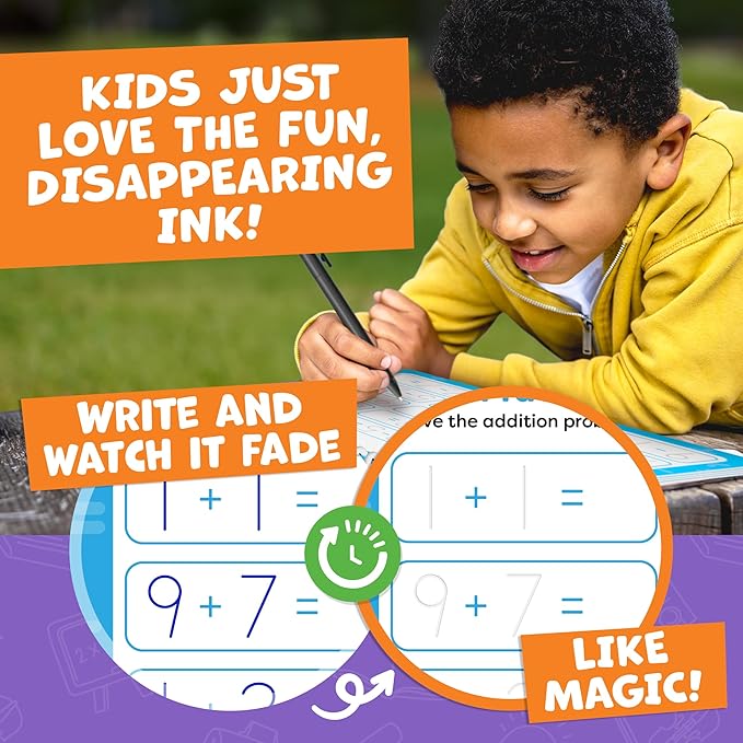 Magic Grooved Writing Practice for Kids Age 3-5 - Grooved Writing Books for Kids 3-5 - Handwriting Practice for Kids 5-7 - Preschool Tracing Books, Toys for 4 Year Old - Easter Gifts