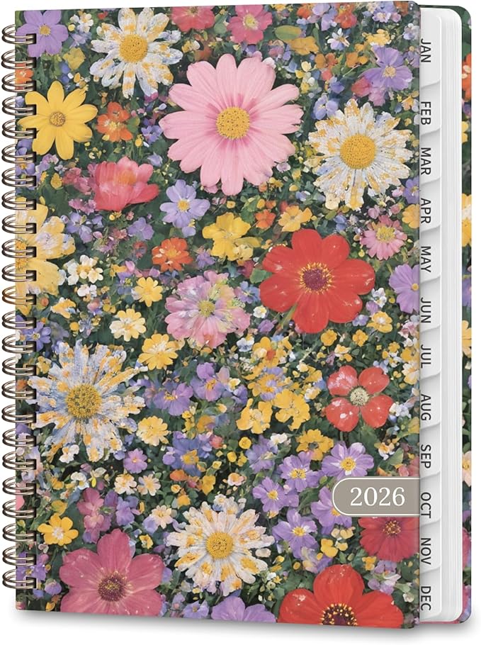 2026 Planner, Weekly and Monthly Calendar Planner Organizer, January-December, Academic Planning Agenda Book, Office School Home Suppiles for Women & Men, 6.3" × 8.5"