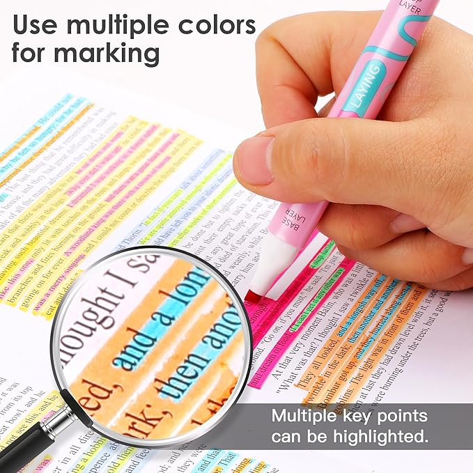 Color Layering Double Sided Markers,16pcs 32Colors Dual Tip Magic Markers,Broad and Fine Tips,Color Changing washable markers,Dry-Quickly Non-Toxic Pens for Bullet Journal,Coloring books