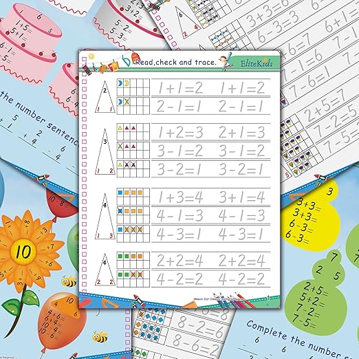 Magic Grooved Writing Practice for Kids, Preschool Learning Activities Tracing Books for Ages 3-5, 6-8, Reusable Grooved Handwriting Practice for kids 5-7,Gifts for 5 Year Old Boy and Girls(8.7×6.9in)