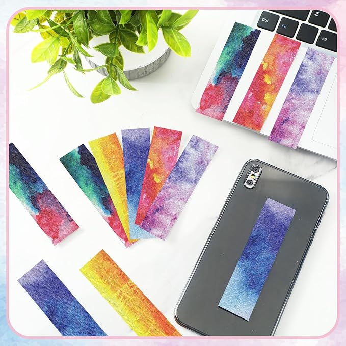 Crtiin 80 Pcs Anxiety Sensory Stickers with Inspirational Quotes Calm Textured Relief Mental Health Stickers Office Adhesive Sensory Tape Anti Stress for Adults(Trendy)
