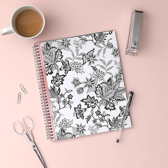 Blue Sky 2026 Weekly and Monthly Planner Calendar, January 2026 - December 2026, 8.5" x 11", Clear Pocket Cover, Laminated Tabs, Durable Twin Wire Binding, Storage Pocket, Analeis