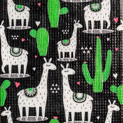 Simply Genius Duct Tape for Arts & Crafts - 1.88 in x 10 yd, Midnight Llama, 1 Roll - Waterproof Colored Decorative Tape for DIY