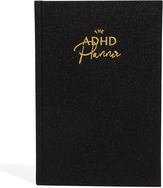 The ADHD Planner for Adults - Undated Daily & Weekly ADHD Journal for Disorganized People, 90 Days - Habit Tracker, Record Emotions & Mood - Academic Goals - Structure & Focus for Adults Brains