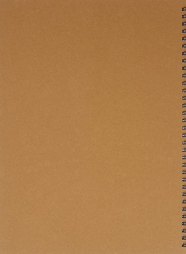Maruman Mnemosyne Dot Grid Notebook- A4, 11.69" x 9.25", 70 Sheets / 140 Pages, 5mm Dotted Journal, Perforated Pages & Wire-Bound to Lay Flat, Black, Made in Japan