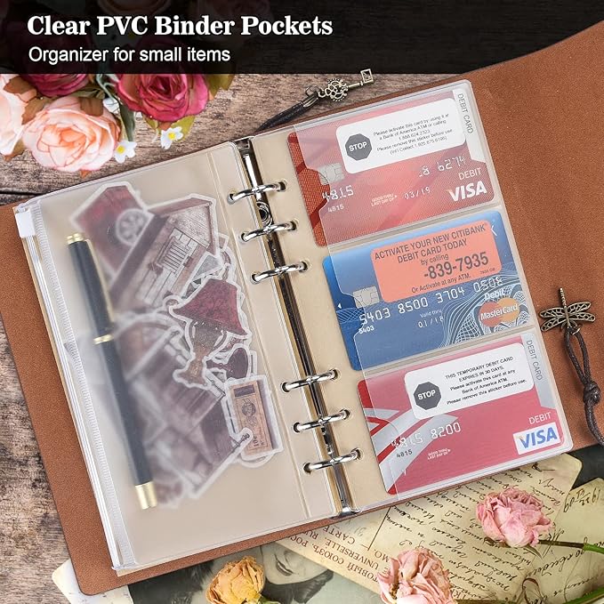 MALEDEN Vintage Refillable Journal, Premium Leather Traveler Notebook Sketchbooks Classic Diary Planner with Blank Pages and Zipper Pocket (Bird)