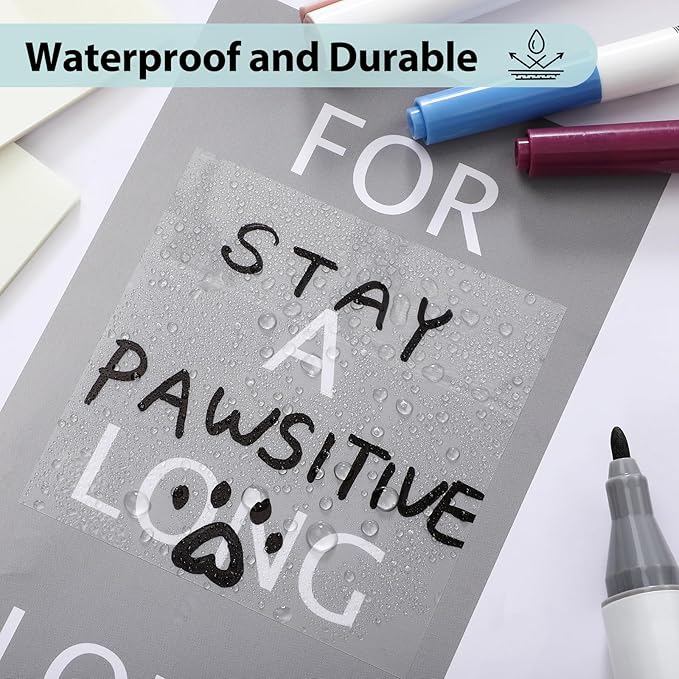 Transparent Sticky Notes - 3x3 inch Clear, Waterproof Translucent Notes for Annotation - 300 Sheets (Pack of 2)