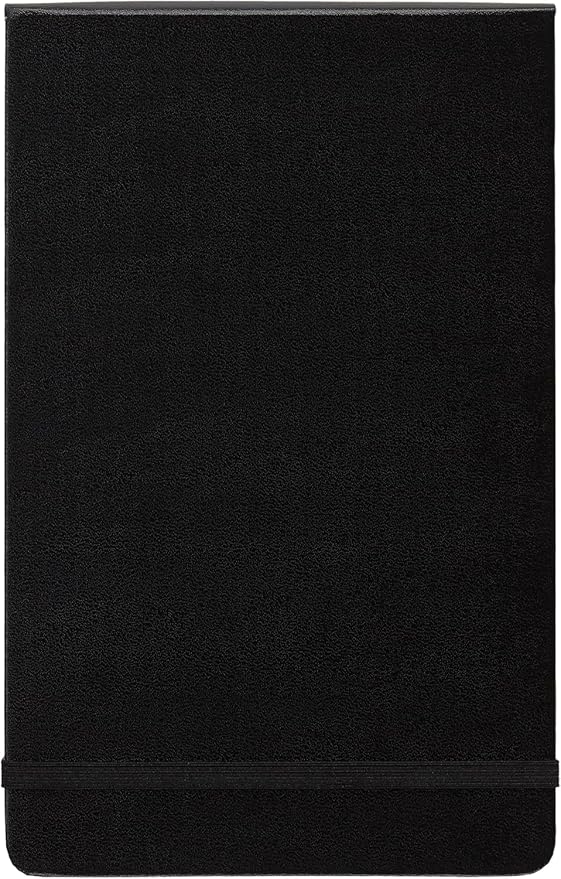 Moleskine Art Watercolor Album, Hard Cover, Large (5" x 8.25") Plain/Blank, Black, 72 Pages