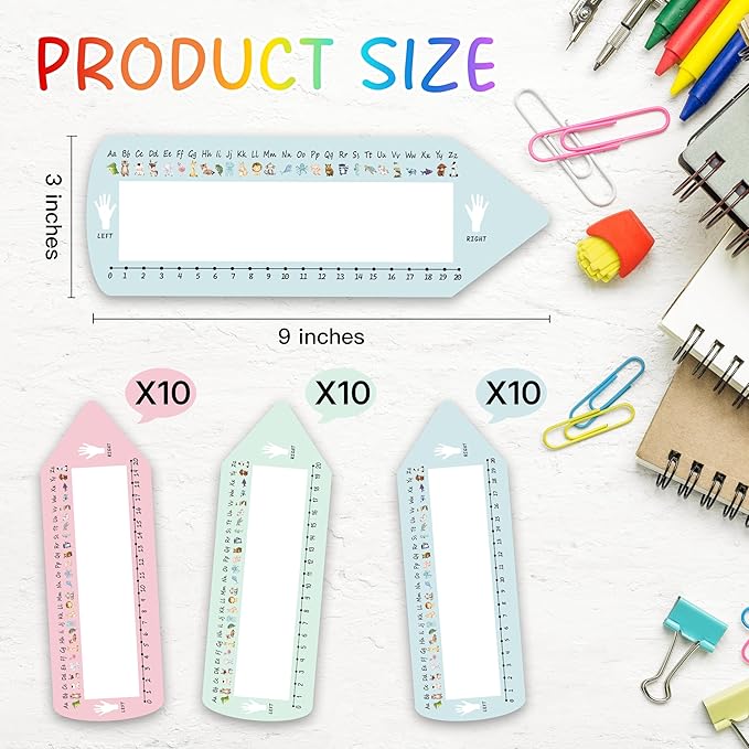 Pencil Name Tags, Self Adhesive Animal Themed Name Tags for Classroom, Pencil Stickers Decorations for Student Desks, Labels for Kindergarten Locker, 01
