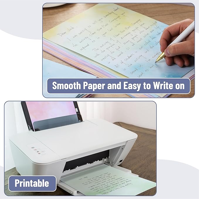 Mr. Pen Stationery Letter Set - 30 Writing Papers with 18 Envelopes, Cute Stationary for Letter Writing