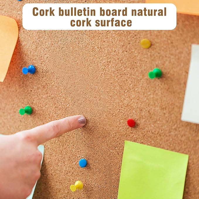 Mifuro 70"x34" Enclosed Bulletin Board, Outdoor Lockable Weather-Resistant Aluminum Cork Noticeboard for School & Office, Black Frame w/Cork