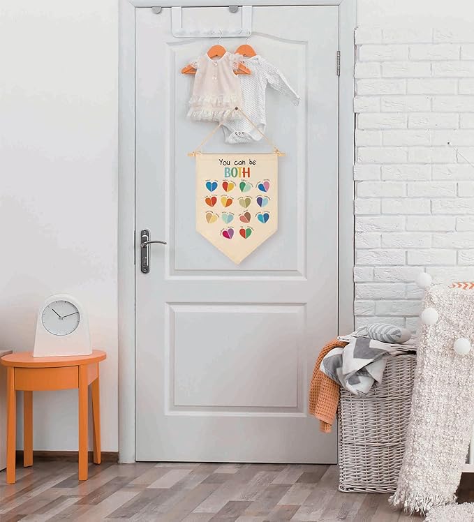 Duality Nursery Wall Decor,Therapy Office Decor,School Counselor Gift,Mental Health Therapy Print,DBT,Calming Corner-Classroom Pennant-Canvas Banner Flag Sign Wall Decor Gift-You Can Be Both