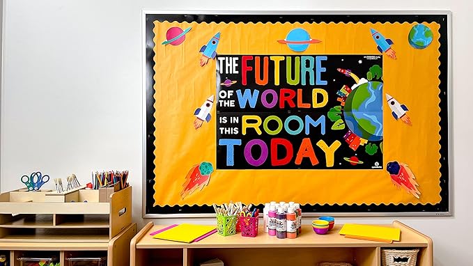Sproutbrite Classroom Decorations - Banner Posters for Teachers - Bulletin Board and Wall Decor for Pre School, Elementary and Middle School Themes