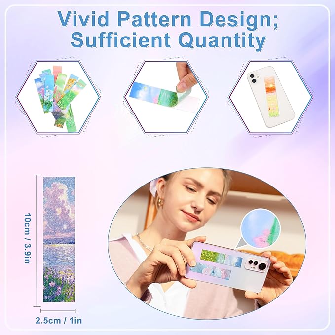 50PCS Calm Stickers for Anxiety Sensory Stickers for Relieve Adults Kids Teens Fidgets Stress Office&Classroom Supplies Anxiety Relief Items with Tactile Textured Surface Patterns(Flower)
