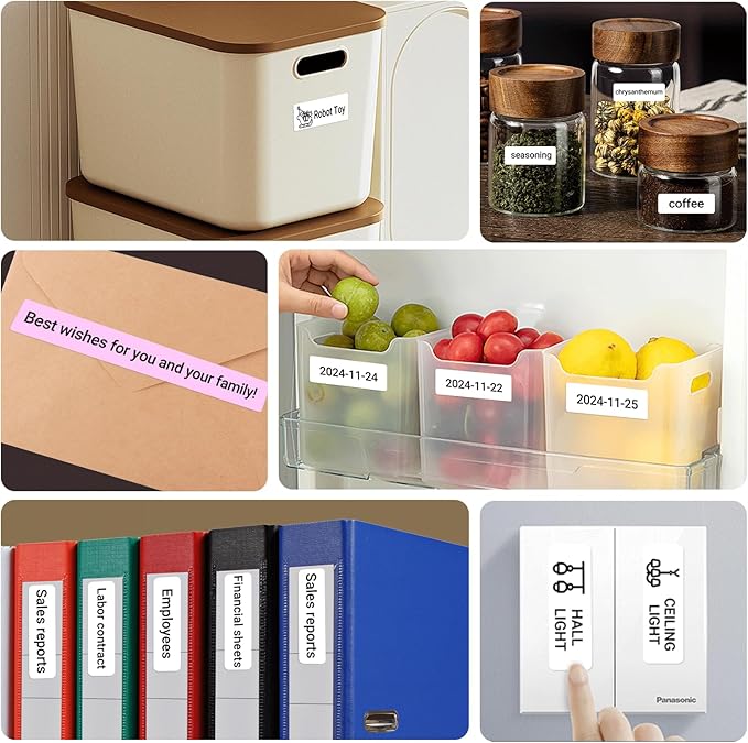 ORGBRO Label Maker Machine with Tape, Random Color-1 Count, X1 Bluetooth Mini Label Printer, Wireless Small Sticker Maker with Versatile App for School Home Office Organization (Random Color)