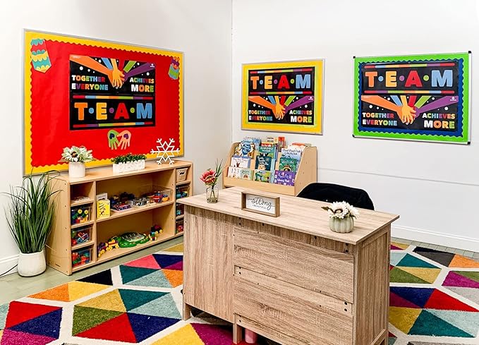 Sproutbrite 13.5" x 39" Classroom Decorations - Banner and Poster for Teachers - Bulletin Board and Wall Decor for Pre School, Elementary and Middle School