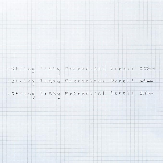 rOtring Tikky Mechanical Pencil Lead 0.5mm, 2B, 12-Count A99(R505 506 2B)