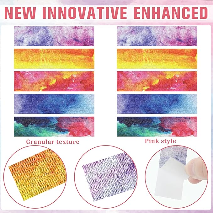 Crtiin 80 Pcs Anxiety Sensory Stickers with Inspirational Quotes Calm Textured Relief Mental Health Stickers Office Adhesive Sensory Tape Anti Stress for Adults(Trendy)