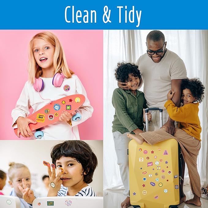 4420+PCS Incentive Stickers, 400+ Designs Stars/Flowers/Thumbs Motivational Sticker Reward Gifts for Teacher Parents Classroom Encourage Kids to Do Chores Go to The Toilet (64 Sheets)