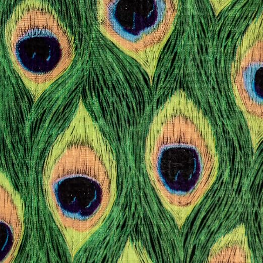 Simply Genius Art & Craft Duct Tape - 1.88 in x 10 Yd, 1 Roll, Peacock Feathers - Colored Duct Tape for Scrapbooking, DIY & Repairs