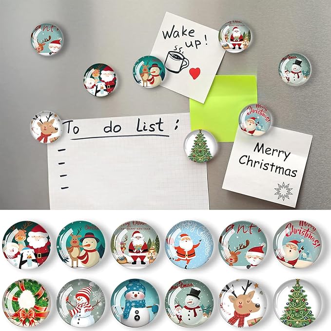 Push Pins for Cork Board-24pcs Decorative Push Pins with Case, Cute Thumb Tacks and Pushpins for Bulletin Board,Thumbtacks for Cork Boards, Office Organization, Christmas and Home Décor