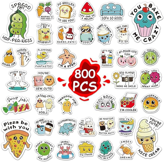 800pcsTeacher Classroom Motivational Stickers for Kids Students (800 pcs Teacher stickers2)