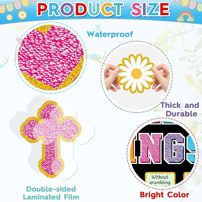 Christian Bulletin Board Decorations Jesus DO All Thing Classroom Bulletin Board Set Religious Motivational Paper Cutouts for Pastel Bible Classroom School Office Home Wall Party Decor Supplies
