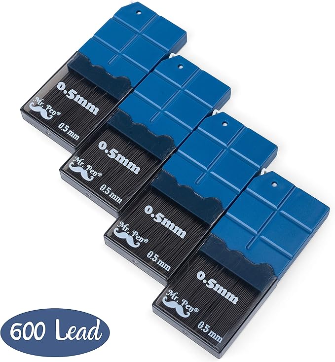 Mr. Pen- 0.5 Lead Refills, Pack of 600, 0.5 Mechanical Pencils