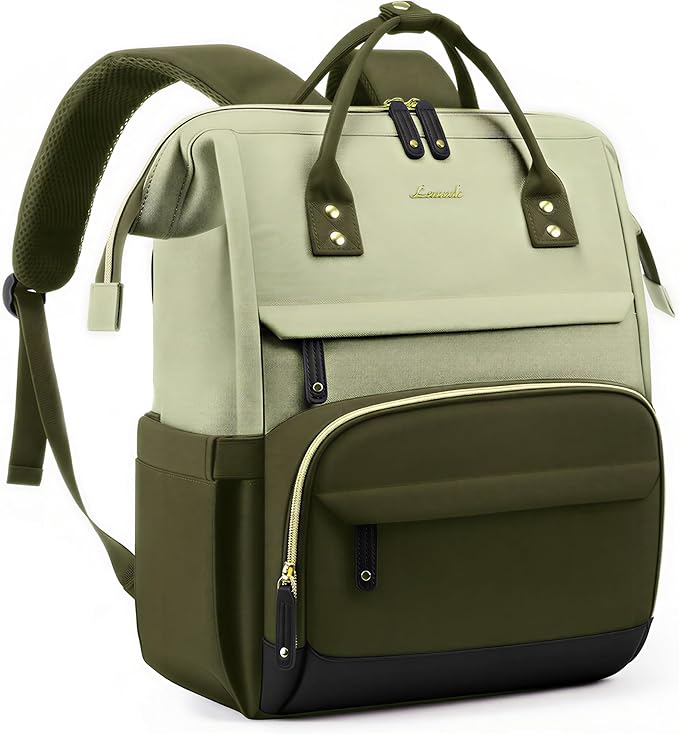 LOVEVOOK Laptop Backpack for Women, 17 Inch Work Business Backpacks Purse With Large Capacity