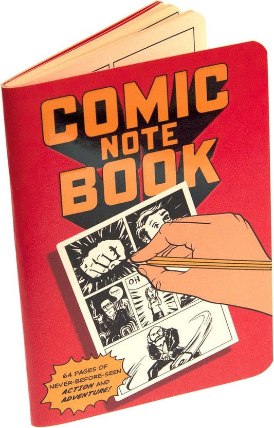 Comic Book Passport Sized Notebook - Filled With Blank Panels for Creating Your Own Comics