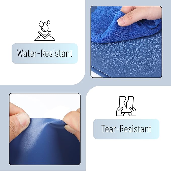 Mr. Pen- Plastic Folders with Pockets and Prongs, 5 Pack, Letter Size, Blue Shades, Flexible Plastic Folders with Prongs