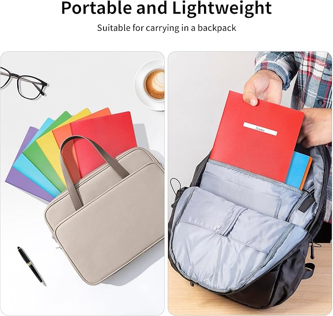 Folders with Pockets, 2 Pocket Plastic Folder with Pockets for School Colored File Folder for Documents Letter Size with Business Card Slot Back to School Teacher Supplies(6 Pack Rainbow Colors)