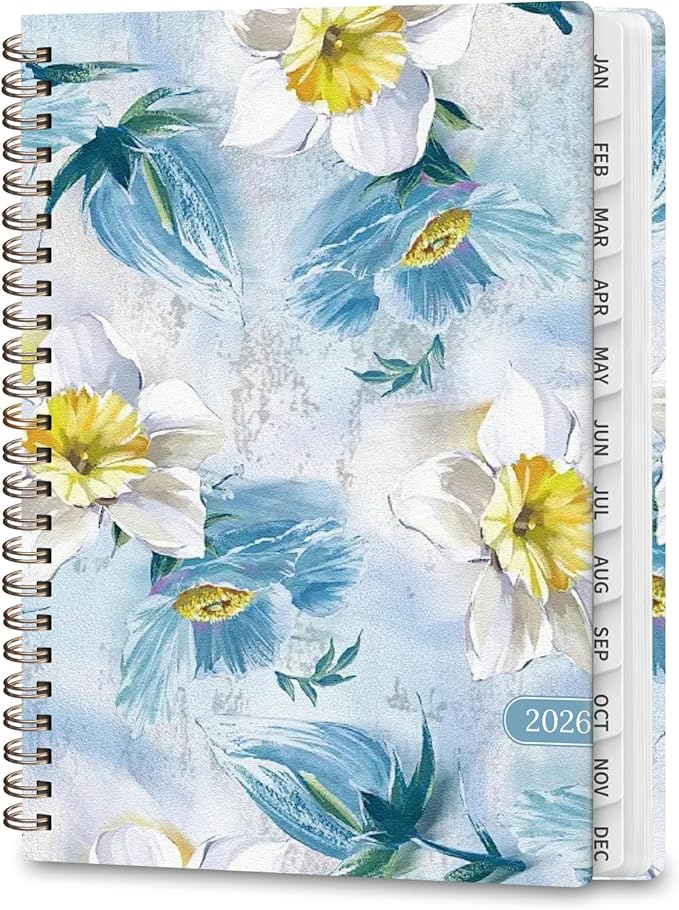 2026 Planner, Weekly and Monthly Calendar Planner Organizer, January-December, Academic Planning Agenda Book, Office School Home Suppiles for Women & Men, 6.3" × 8.5"